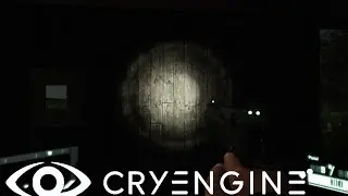 Cryengine V (Cryengine 5) #32 Создание фонарика. Включение - отключение от кнопки. Flashlight