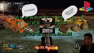 Game Twisted Metal 4 Stage 6 Nostalgia gameplay Super Auger dan Super Slamm | Playstation PS ONE