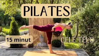 15 MIN PILATES | pro pokročilé (bez pomůcek) || CELÉ TĚLO