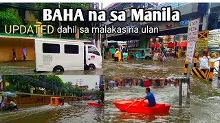 Dahil sa malakas Ng buhos Ng ulan binaha ang ibang lugar SA Metro Manila