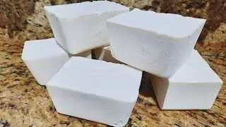 Homemade Soap Made with Baking Soda and Cold Water - It's Perfect! Sells Like Hot!