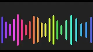 music wave using html css
