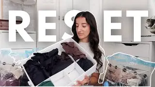 ORGANIZE MY CLOSET FOR SUMMER | organize & swap my wardrobe with me