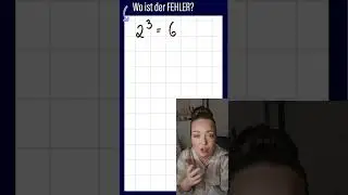 Wo ist der Fehler ? pt. 2 #mathe
