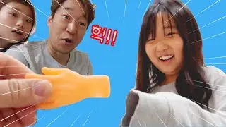 헉! 손이 잘렸어😱 라파 VS 초딩 아린샘의 영어 발음 대결 LimeTube