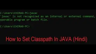How to Set Java path In Windows 10 (Hindi)