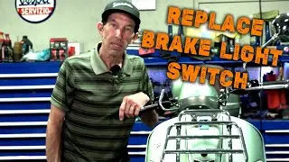 How To Change a Brake Light Switch on a Modern Vespa