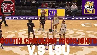 South Carolina Basketball Highlights vs LSU