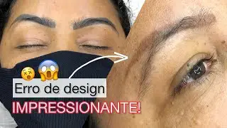 Correção de micropigmentação com camuflagem