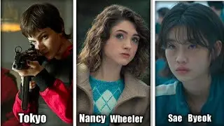 Money Heist x Stranger Things x Squid Game | Girls Edit | #moneyheist #strangerthings #squidgame