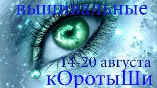 Вышивальные коротыши 14-20 августа