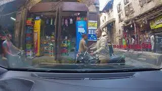 Driving in Cairo old town