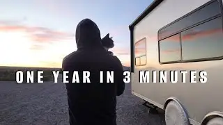 A look back at our first year of full time RV travel (MONTAGE)