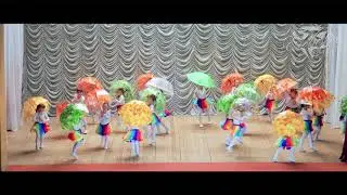 Разноцветная игра / Kids dance / Dance group "Exclusive"
