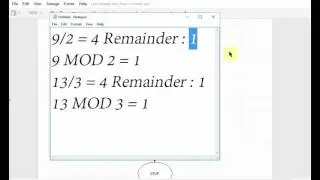 Flowchart Tutorials 3 : Modulus and more