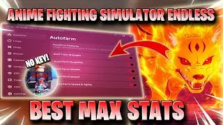 ANIME FIGHTING SIMULATOR ENDLESS SCRIPT *NO KEY* INFINITE MAX STATS, FAST AUTO AREAS, FARM & MORE ✅🥇