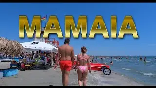 💛🌊 MUST SEE - Hot day at MAMAIA Nord Beach | Romania | New 2023