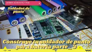 ⚡ Construcción de soldadura de puntos para batería 18650 con transformador de microondas parte_3
