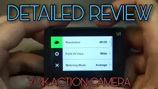 YI 4K ACTION CAMERA DETAILED REVIEW| FULL OPTION EXPLANATION| HINDI