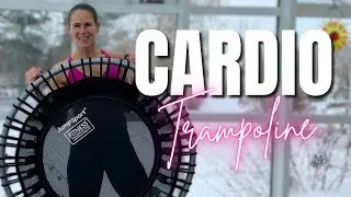 35 MIN Trampoline Cardio Workout | At Home Rebounder | Core + More | Intermediate