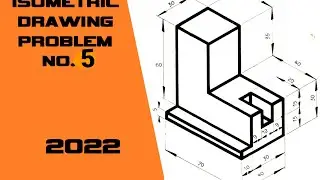 ISOMETRIC PROJECTION EXAMPLE 5 @miltonblack-engineering