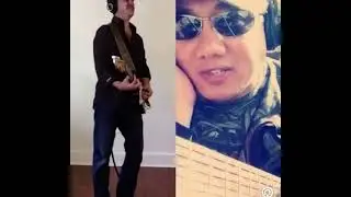When Doves Cry by Prince, Guitar jam cover with Mark and Phil