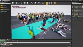 Golaem Crowd - Simulación en tiempo real para Unreal Engine