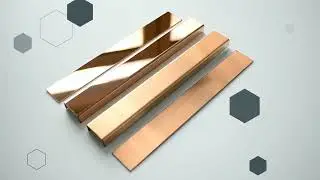 Нержавейка золото сатинированное от компании Профиль-МО