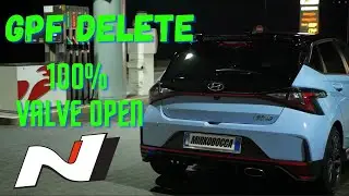 i20N GPF delete - Revs exhaust sound (100% valve open)