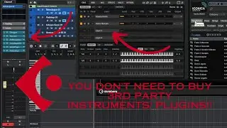 My Favorite Stock Instruments and Plugins In Cubase for Film Scoring and Beat Making!!!