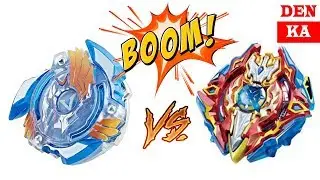 Lighting Valtryek V2 VS Excalibur X3 - Beyblade Burst battle up to 5 points