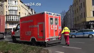 16.03.2017 - VN24 - LKW Sattelschlepper erfasst Radfahrerin auf Bornstrasse in Dortmund