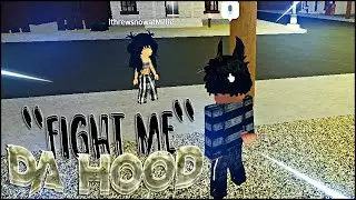 Roblox Voice Chat: FIGHT ME! (Da Hood Trolling)
