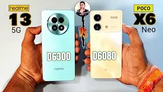 realme 13 5G Vs POCO X6 Neo Speed Test & Full Comparison | Dimensity 6300Vs Dimensity 6080