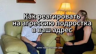 Как реагировать на агрессию ребенка-подростка в ваш адрес