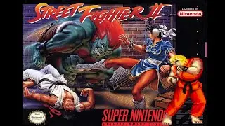 Street Fighter II SNES [Playthrough] Ken Hardest Difficulty