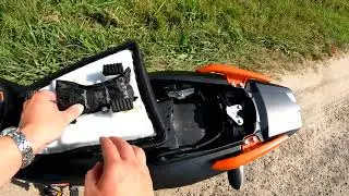 Помыл Pulsar 180. Заклинило тормоз!