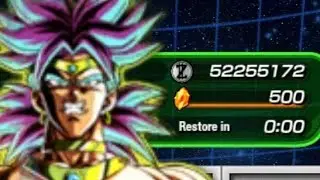 CAN WE RAINBOW CARNIVAL LR TEQ LSSJ BROLY WITH 500 STONES?!? (DBZ: Dokkan Battle)