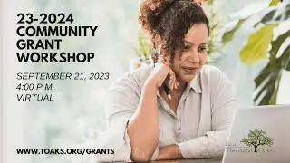 2023-24 Community Grant Workshop | City of Thousand Oaks