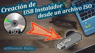 Crear una USB Booteable desde Imagen ISO | Cualquier Sistema Operativo