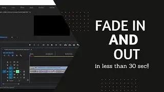 How to make cool text transition in under a minute!!