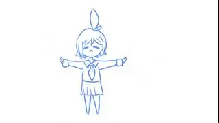 Earth chan Animation WIP