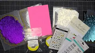 Small Spellbinders Haul & Anna Griffin Card Layers Cut and Emboss Folders Review! Empress & Platinum