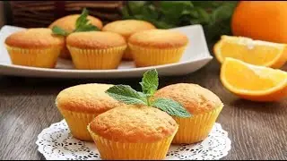 Ароматные Апельсиновые Кексы. Самый вкусный рецепт — просто и быстро👍