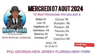12 BOUL HOROSCOPE AK TOUT KWA MAJIK POUW FE MARYAJ