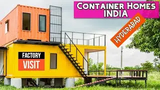 Shipping Container Factory tour / Porta cabins Manufacturers HYDERABAD | Prefab homes | Porta cabin