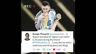 Messi broke all the records of Google so far   | #messi #worldcup #leo #argentina