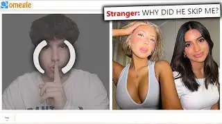 FAKE Skipping PRANK ON OMEGLE... People Talking Behind My Back!