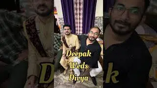 Bhai Deepu ki Shadi 🎉🎉🎉 #indianwedding #shadi #friends