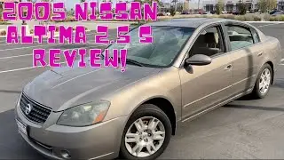 2005 Nissan Altima 2.5 s Full Review